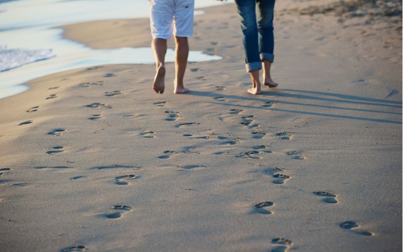 Couple on the beach