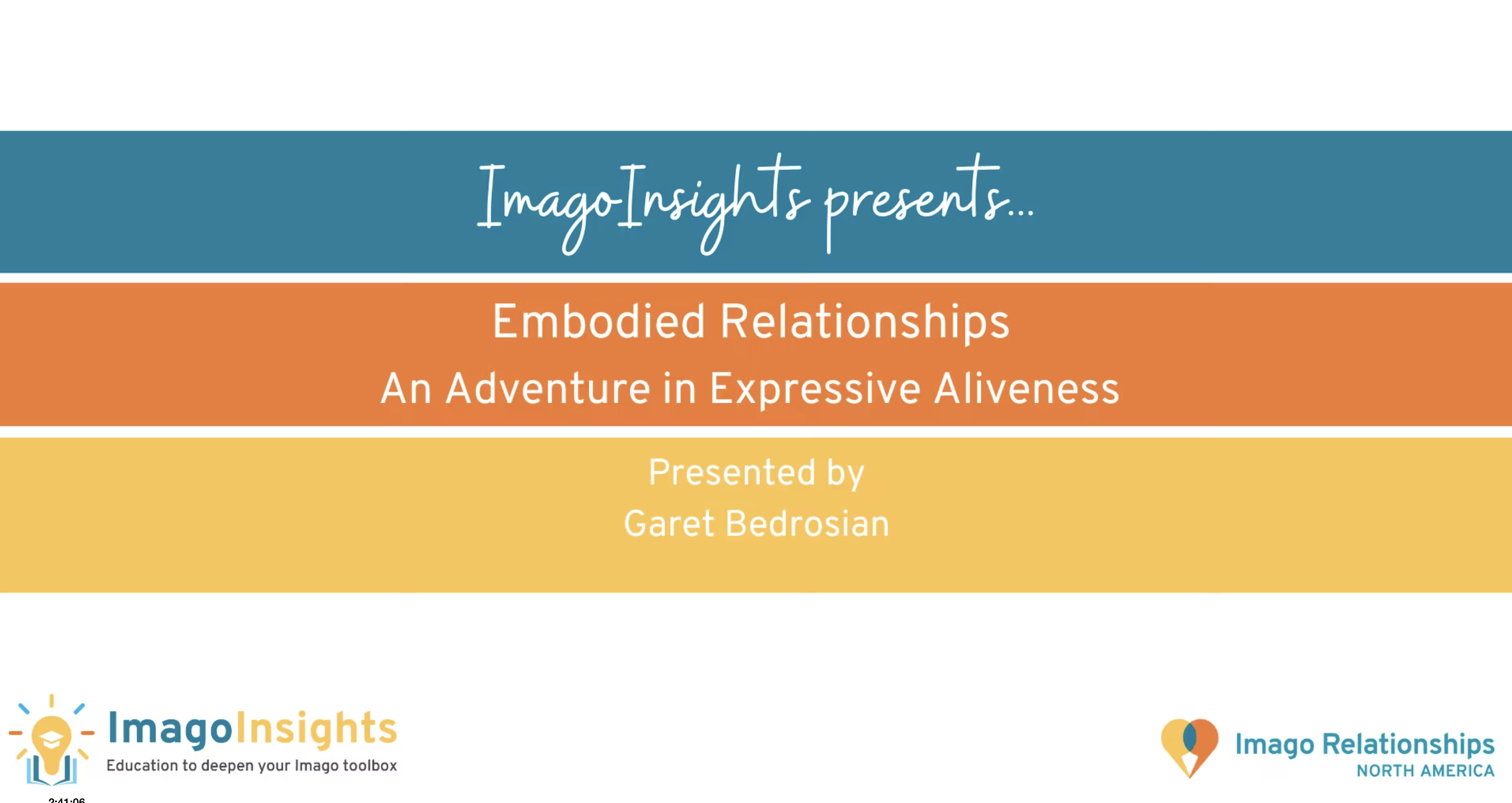Embodied Relationships: An Adventure in Expressive Aliveness