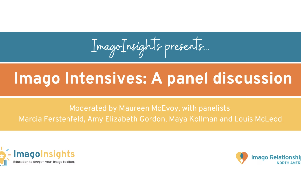 Imago Intensives: A panel discussion RECORDING